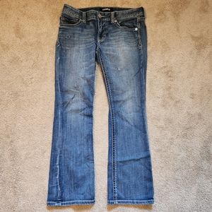 Express women's low rise size 10 Jean